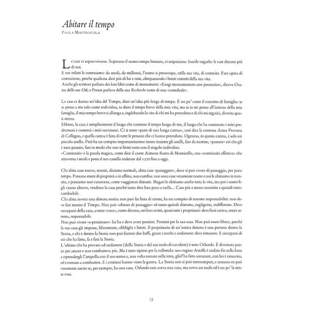 Paper "Historic Houses of the Nobility in Piedmont" 2005 Rebaudengo, Adele Re For Sale - Image 7 of 12