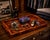 Rare Fragrant Thuya Exotic Wood Tray Large 15.5" Solid Wood For Sale - Image 4 of 18