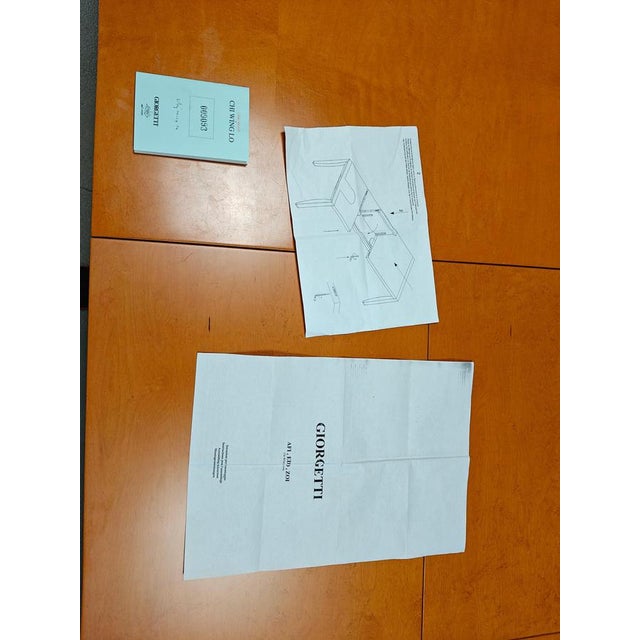 1990s Extendable Dining Table attributed to Chi Wing Lo for Giorgetti, Italy, 1990 For Sale - Image 5 of 17