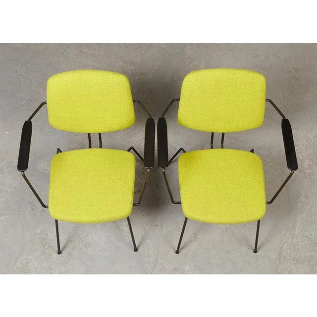 Set of 5003 Easy Chairs by Rudolf Wolf for Elsrijk, 1950s For Sale - Image 6 of 12