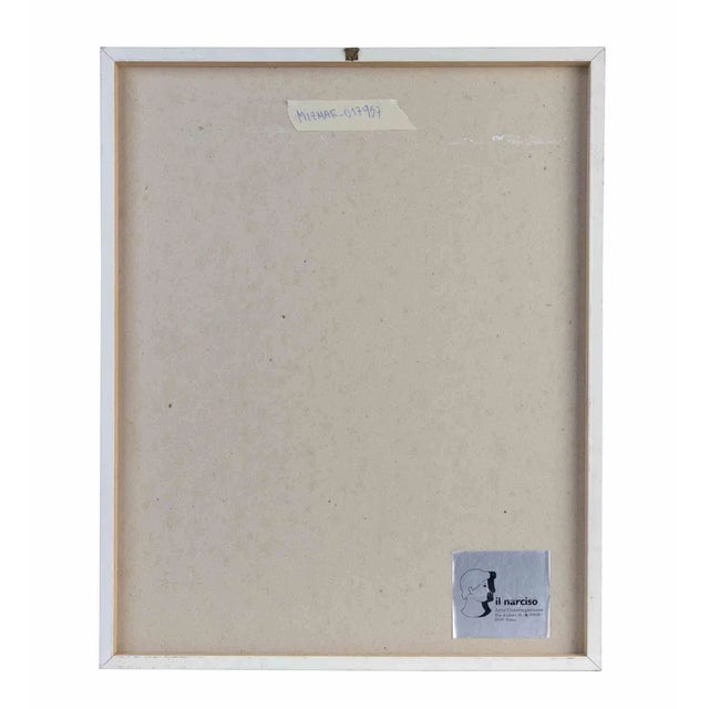 Toreador et Papillon is an artwork realized by Bruno Caruso. Etching, 1980s. 50.5 x 40.5 cm; no frame 39 x 29 cm. Artist...