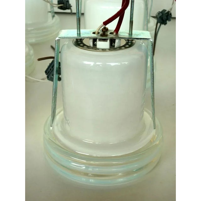 Italian Ceiling Lamps by Roberto Pamio for Leucos, 1970s, Set of 9 For Sale - Image 9 of 9