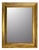 Vintage Wall Mirror with Gold Guantiera Frame, Italy, 1980s For Sale