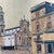 Paper Vintage Italian Chiesa Madre Partinico Hand-Painted 22k Gold Leaf Art For Sale - Image 7 of 12