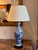 Ceramic Mid 20th Century Chinese Blue and White Porcelain Lamps - a Pair For Sale - Image 7 of 14