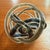 Vintage Ribbed Hand Blown Smoky Art Glass Knot Sculpture For Sale - Image 13 of 17