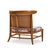 John Lubberts and Lambert Mulder for Tomlinson Mid Century Walnut and Cane Slipper Chairs - Pair For Sale - Image 10 of 12