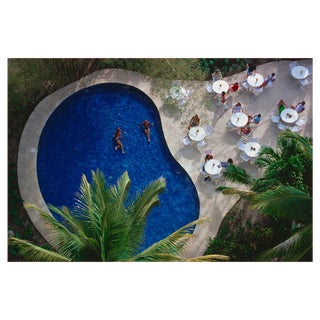 Slim Aarons, Cavallo Coast, Estate Stamped Photographic Print For Sale