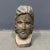 Painted Carved Wooden Head For Sale - Image 14 of 18