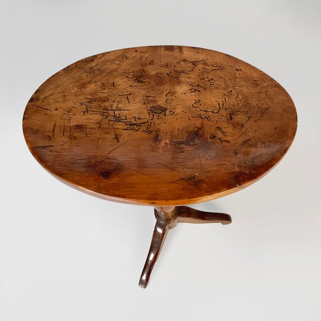 1930s Italian Oval Coffee Table in Wood, 1930s For Sale - Image 5 of 15