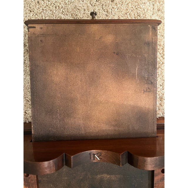 Vintage Statton Queen Anne Style Cherry Tea Table For Sale - Image 17 of 18