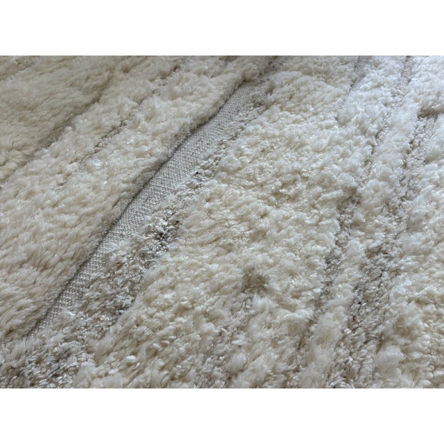 2020s Rh Eli Wool Rug – 12' × 15' Natural | Hand-Knotted New Zealand Wool | Moroccan-Inspired Contemporary Design For Sale - Image 5 of 18