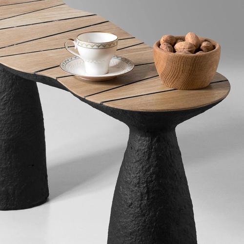 Modern Minimalist Black Bench by Donatas For Sale - Image 6 of 16