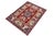 Southwestern Kazak Rustic Red/Beige Wool Rug - 2'0''x3'0'' For Sale - Image 9 of 10