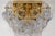 Wonderful mid-century wall sconce with nine murano glass pieces, made by kalmar, austria, manufactured, circa 1960-1969....