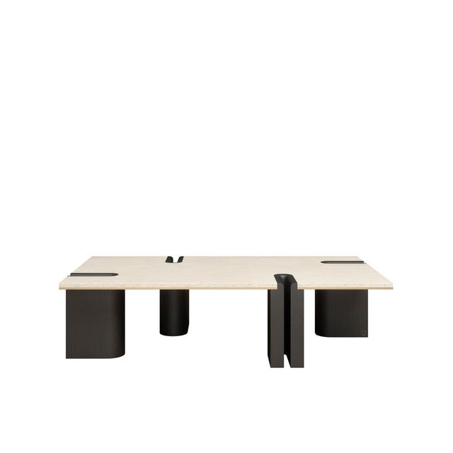 Grenville Center Table by Wood Tailors Club For Sale - Image 11 of 13
