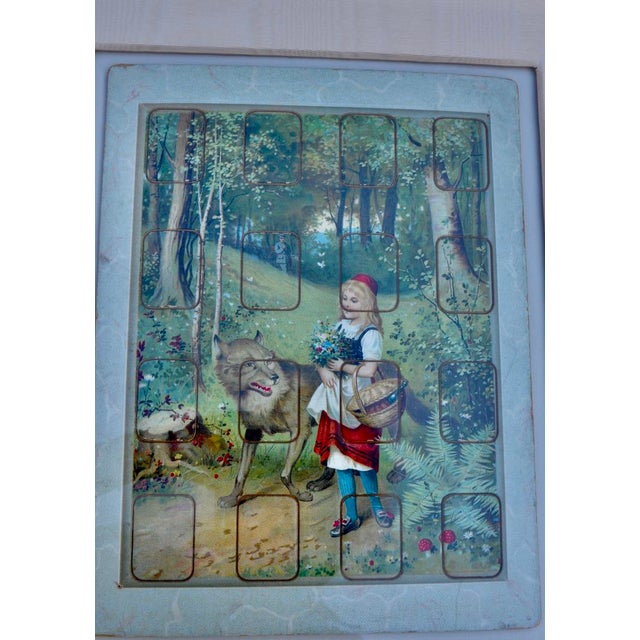 Antique Framed Puzzles - Set of 6 For Sale - Image 12 of 13