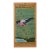 Late 20th Century Mughal Style Miniature Bullfinch Bird Painting For Sale