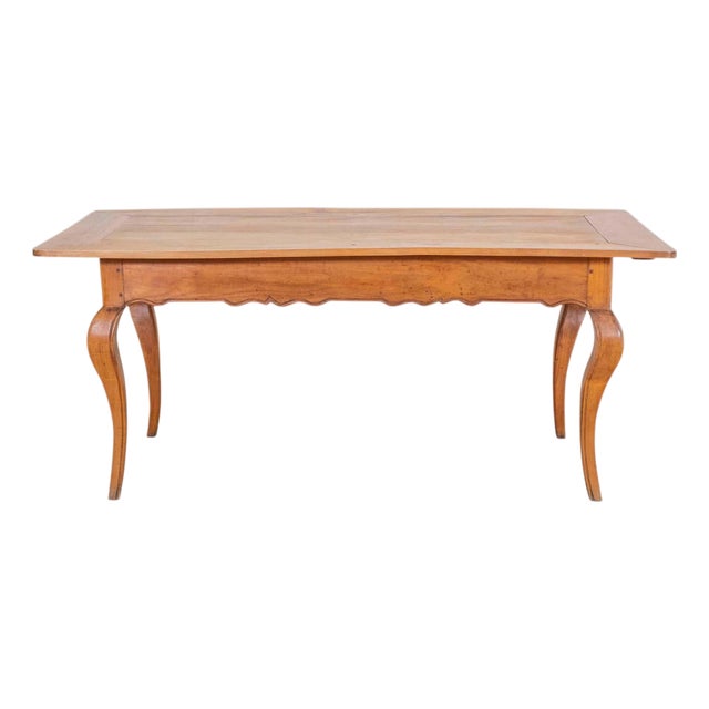 French 19th Century Provincial Walnut Farm Table For Sale