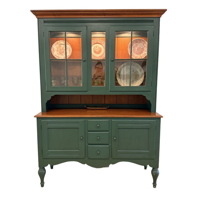 Ethan Allen Country Crossings Hutch For Sale