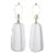 Pair of Organic Channeled Composition Table Lamps For Sale