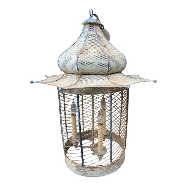 Late 20th Century Neirman Weeks Voliere Pagoda Lantern For Sale