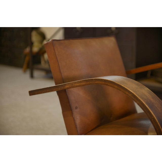 Armchair by Adrien Audoux and Frida Minet for Vibo Vesoul, 1950s For Sale - Image 3 of 15