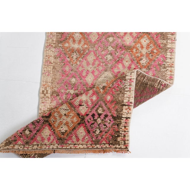 1960s Extra Long Vintage Turkish Hallway Runner For Sale - Image 5 of 9