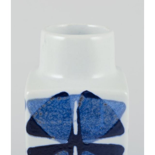 Square Baca Vase in Earthenware by Ellen Malmer for Royal Copenhagen, 1960s For Sale - Image 3 of 7