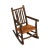 Antique Adirondack Rustic Style Children's Rocking Chair For Sale - Image 13 of 13