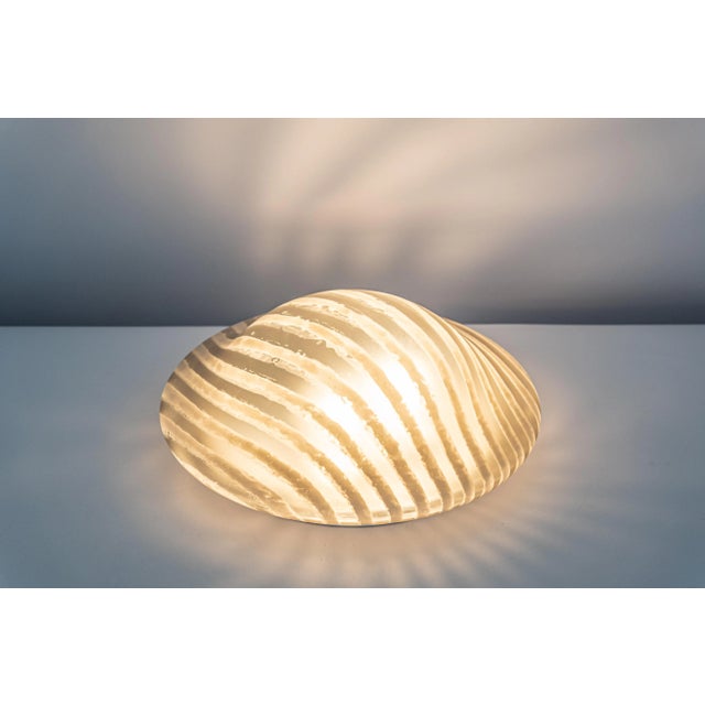 German Flushmount in Glass from Peill & Putzler, 1970s For Sale - Image 10 of 11