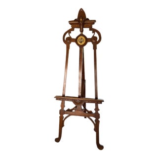 Early 20th Century Easel Possibly Herter Brothers For Sale