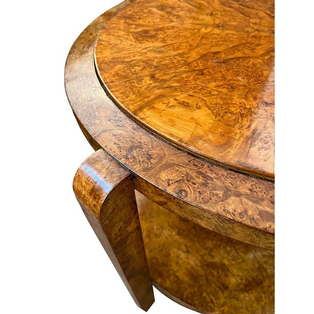Mid-Century Modern Mid 20th Century Wood Round Table For Sale - Image 3 of 4