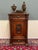Antique French Renaissance Revival Oak Cabinet Barley Twist Carved Drawers 19thC For Sale - Image 4 of 17