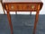 Wellington Hall Mahogany Inlay Drop Leaf Mahogany Side End Tables a Pair 6567 For Sale - Image 13 of 17
