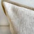 Beautiful French Nude vintage style velvet lumbar with binded edge. Metal zipper closure, and leather pull. Custom made in...