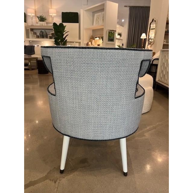 Contemporary Attributed Mr Brown Elizabeth Lounge Chairs For Sale - Image 3 of 4