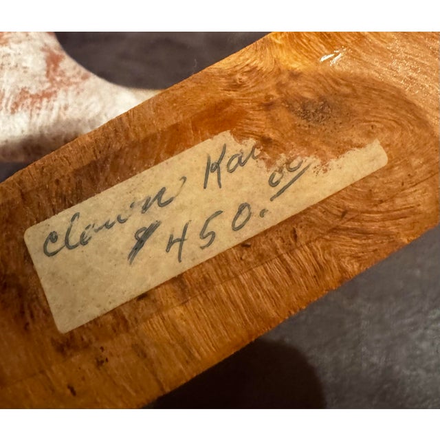 1982 Clarence Cleveland Hano Clown Kachina Sculpture, Signed For Sale - Image 12 of 12