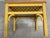 Pair of Vintage Henry Link Wicker End Tables With Glass Tops - Lexington Furniture For Sale - Image 10 of 11