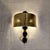 Pair of Gold Murano Glass, Mid Century Modern Sconces, Italy 1980s For Sale - Image 4 of 11