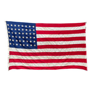 1920s Antique Soft Cotton 48 Star American Flag