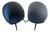 Room & Board Sylvan Blue Velvet Swivel Side Chairs — Pair For Sale