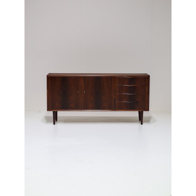 Sideboard with Drawers in Rosewood by Erling Torvits, Denmark, 1960s For Sale - Image 16 of 16