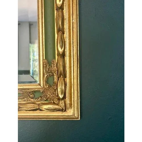 French Empire Style Giltwood Mirror, Circa 1880 For Sale - Image 4 of 5