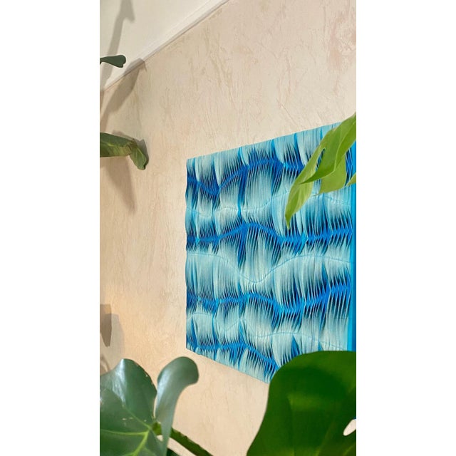 Yasmina Kijek, Composition, 2000s, Textile & Paint Artwork For Sale - Image 12 of 13