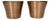 Mid-Century Copper Plant Pots, Germany, 1960s, Set of 2 For Sale