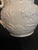 Bring the storied charm of an English country estate into your space with this vintage relief-molded creamware teapot and...