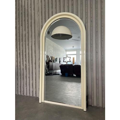 Vintage Illuminated Mirror with Built-In Socket, 1970s For Sale - Image 10 of 10