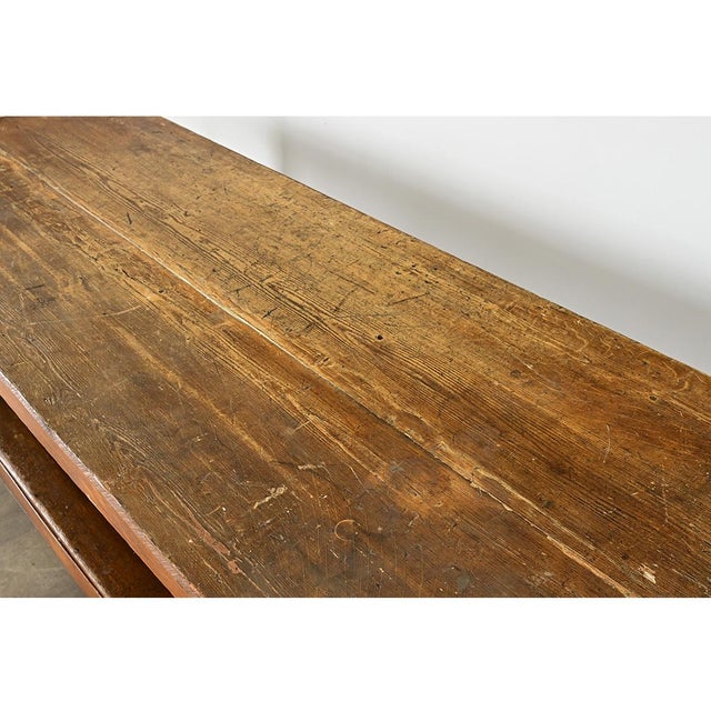 French 18th Century Drapery Table/Island For Sale - Image 4 of 12