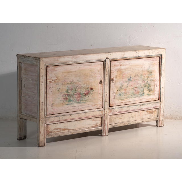 Antique White Wooden Sideboard, 1870s For Sale - Image 13 of 13